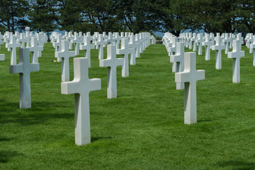 Amerikanischer Soldatenfriedhof bei Colleville-sur-Mer