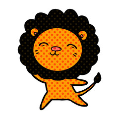 cartoon lion