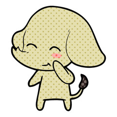 cute cartoon elephant