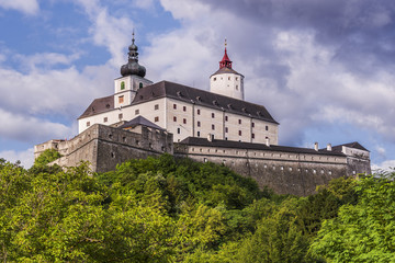 Fototapeta na wymiar Forchtenstein (Burgenland, Austria) - one of the most beautiful castles in Europe
