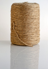 skein of jute twine