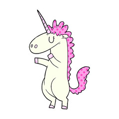 cartoon unicorn