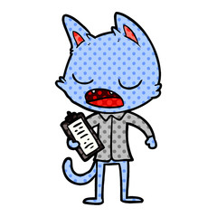 talking cat boss