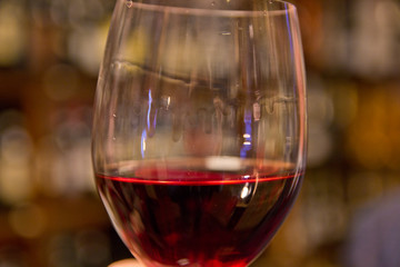 Bicchiere vino rosso 