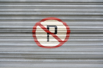 no parking sign