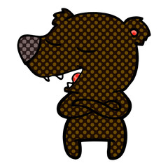 cartoon bear