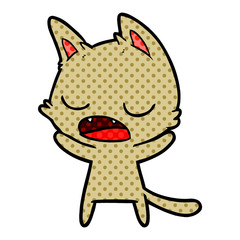 talking cat cartoon