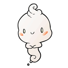 cute cartoon ghost
