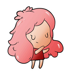 cute cartoon girl