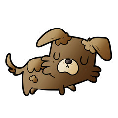 cartoon little dog