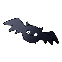 cartoon vampire halloween bat