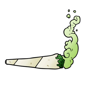 Weed Joint Cartoon