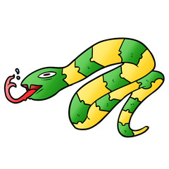 cartoon hissing snake