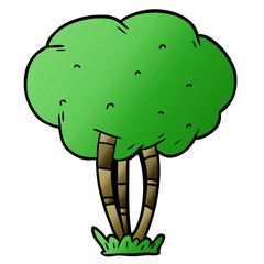 cartoon tree