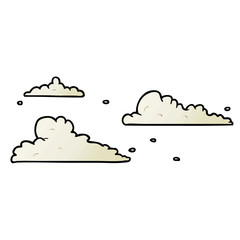cartoon clouds drifting by