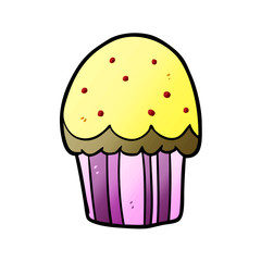 cartoon cupcake