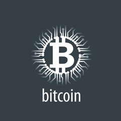 icon vector bitcoin