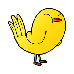 cartoon bird
