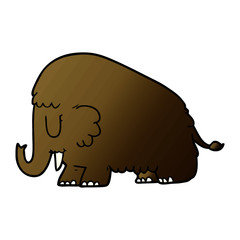 cartoon mammoth