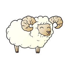 cartoon ram