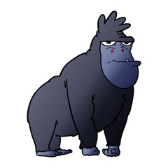 cartoon gorilla
