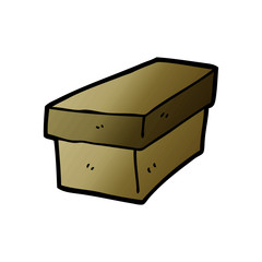 cartoon cardboard box
