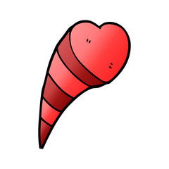 cartoon love heart symbol
