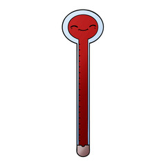 cartoon thermometer