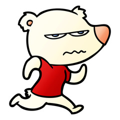 angry bear polar cartoon