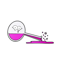 cartoon spilled chemicals