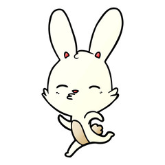 running bunny cartoon