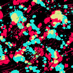 Beautiful abstract gentle graffiti pattern vector illustration