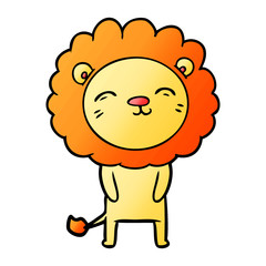 cartoon lion