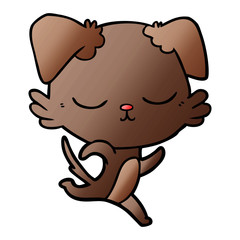 cute cartoon dog