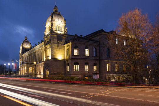 Germany, North Rhine-Westphalia, Wuppertal, civic hall
