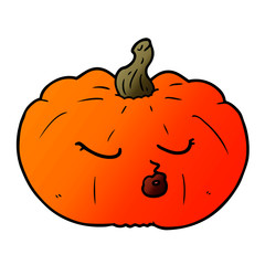 cartoon pumpkin