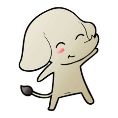 cute cartoon elephant
