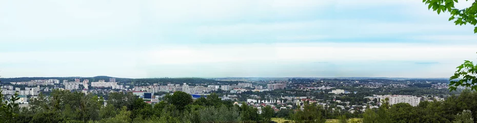 Foto op Canvas Panorama of city Lviv, Ukraine. City landscape © dmf87