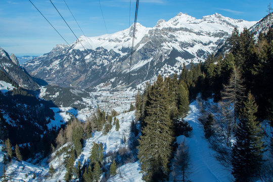 Bild einer Schneeschuhwanderung