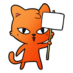 cartoon cat