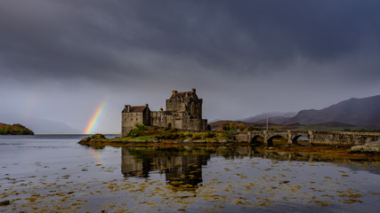 Fototapeta na wymiar Eilean Donan Castle, Kyle of Lochalsh, Scotland