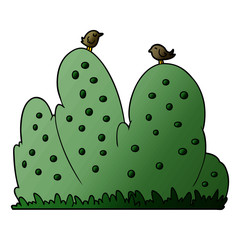 cartoon hedge