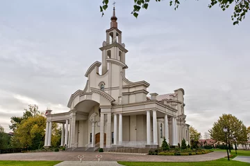 Catholic church in Wesola, Warsaw, Poland. © madaland