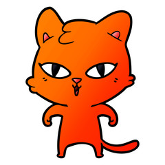 cartoon cat