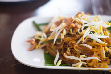 Korat's stir fried noodle Thai style noodles