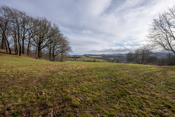 Obraz premium Thüringer Vogtland bei Schleiz im Saale Orla Kreis