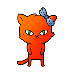 cute cartoon cat