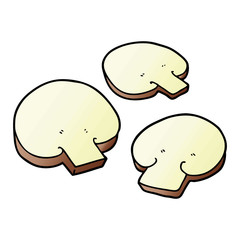 cartoon mushrooms