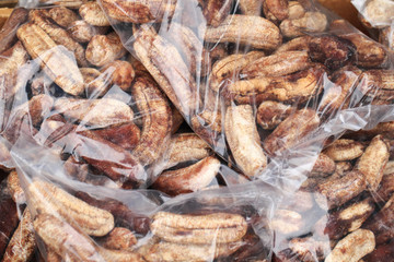 dried bananas texture