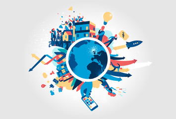 Prospettive del mondo moderno © Hurca!